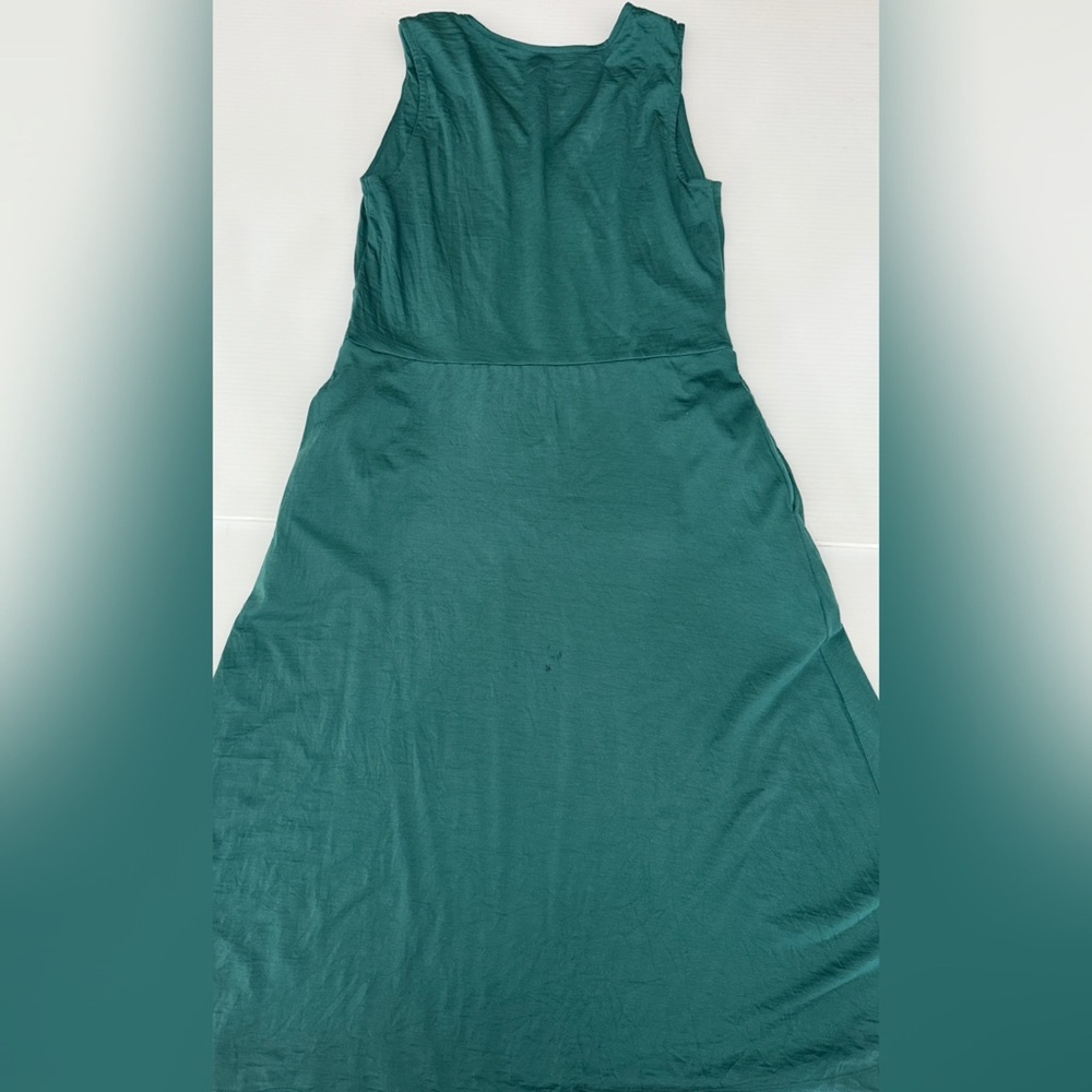 Wool& Isabelle Women's Green Wrap Dress - M - Picture 11 of 11